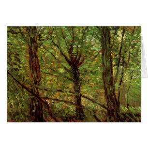 Trees and Undergrowth by Vincent van Gogh
