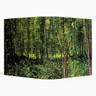 Trees and Undergrowth by Vincent van Gogh Binder