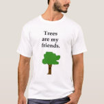 Trees apparel T-Shirt<br><div class="desc">Looks good on a variety of products!  Customize at will!</div>
