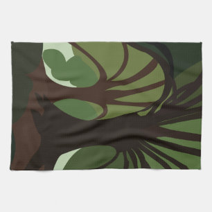 Trees Botanical Nature  Kitchen Towel