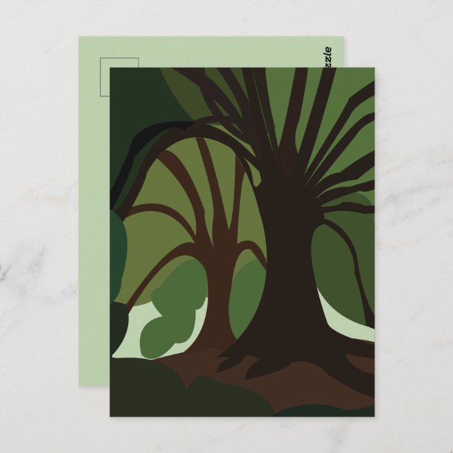 Trees Botanical Nature Postcard (Front/Back)