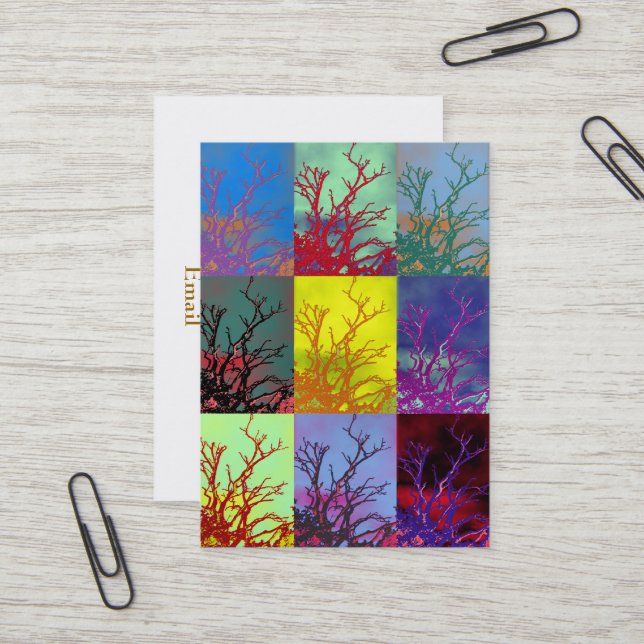 TREES BUSINESS CARD (Front/Back In Situ)