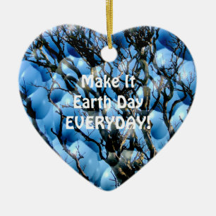 TREES CERAMIC ORNAMENT