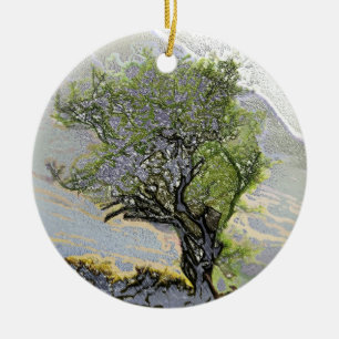 TREES CERAMIC ORNAMENT