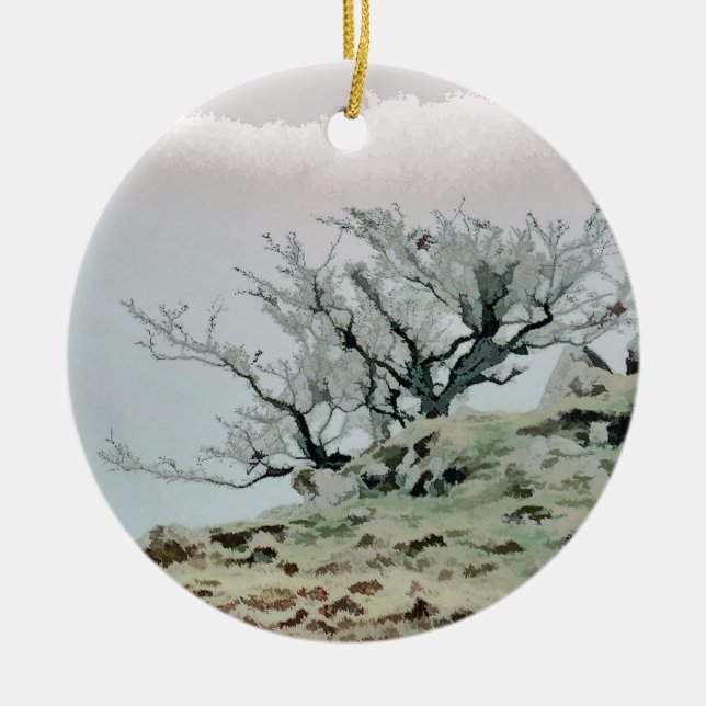 TREES CERAMIC ORNAMENT (Front)
