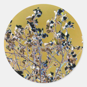 TREES CLASSIC ROUND STICKER