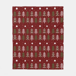 Trees Fleece Blanket