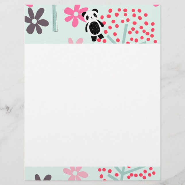 Trees, Flowers, and Panda Bears (Front)