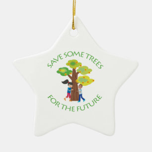 Trees for the Future Ceramic Ornament