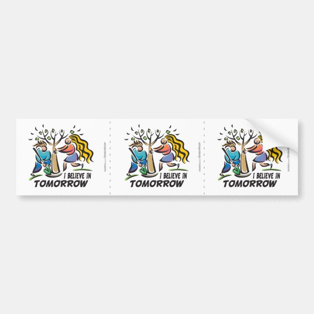 Trees for Tomorrow Bumper Sticker (Front)
