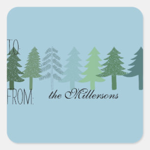 Trees Gift Tag