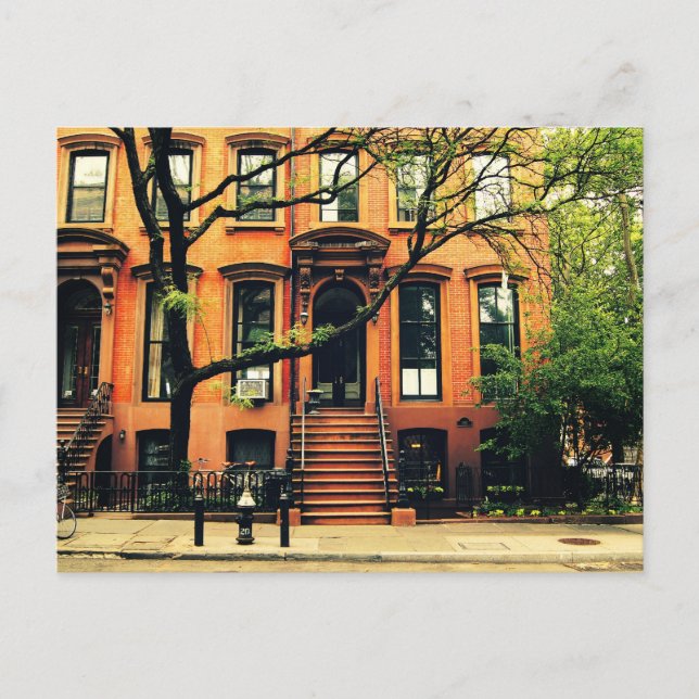 Trees Grow in Brooklyn Postcard (Front)