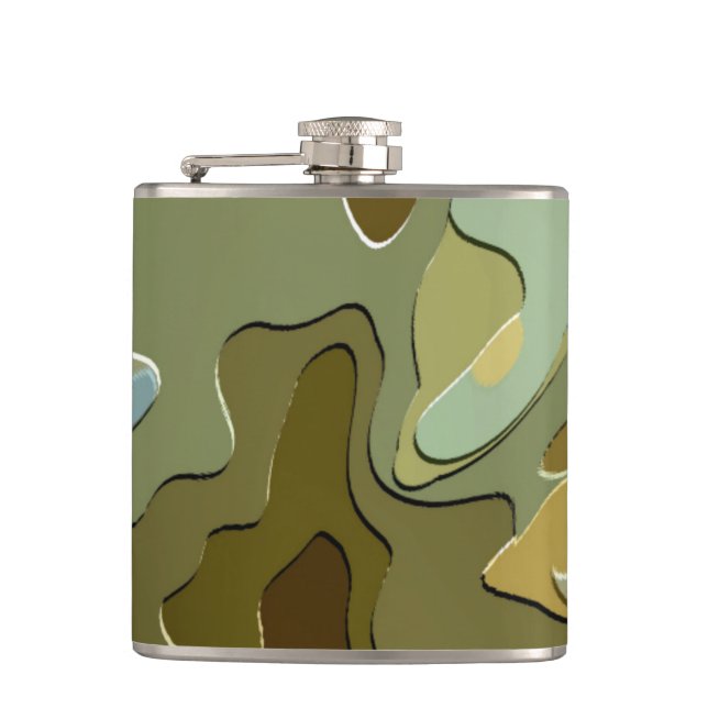 TREES HIP FLASK (Front)