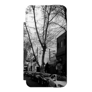 Trees in Belgrano black and white urban picture  Incipio Watson™ iPhone 5 Wallet Case