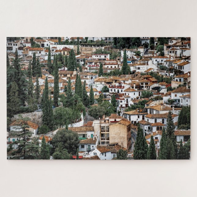 Trees in Granada, Spain Jigsaw Puzzle (Horizontal)