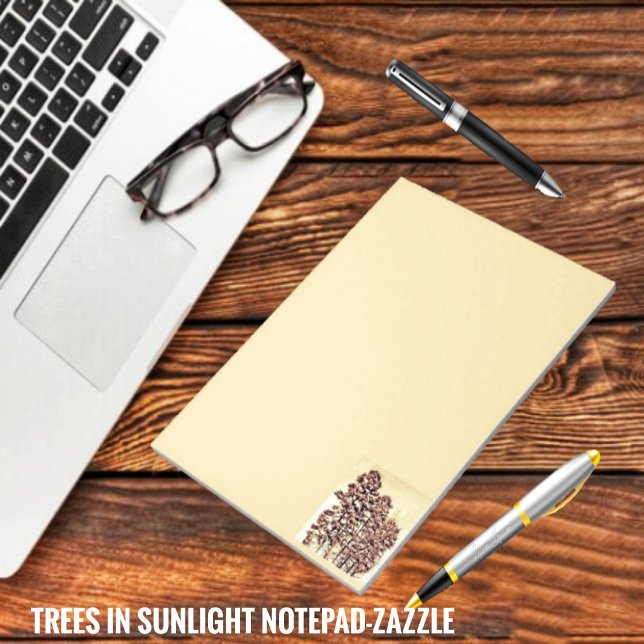 Trees In Sunlight  Notepad (Creator Uploaded)