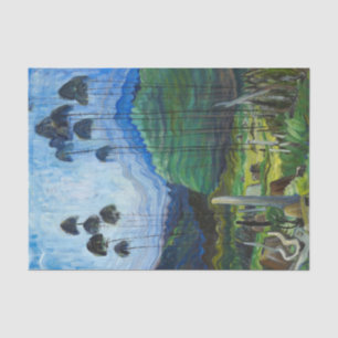 Trees in the Sky, 1939 by Emily Carr Tissue Paper