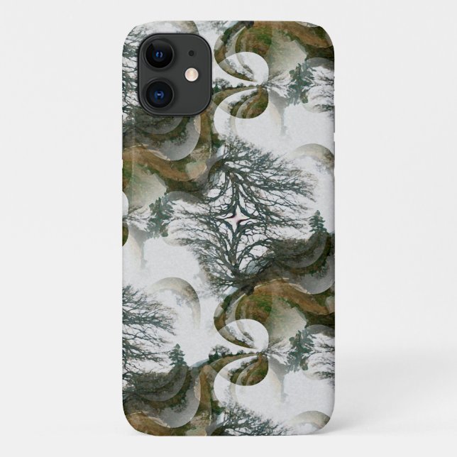 Trees in Winter...... Case-Mate iPhone Case (Back)