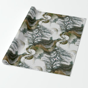 Trees in Winter...... Wrapping Paper