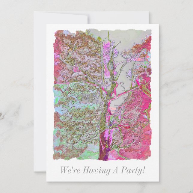 TREES INVITATION (Front)