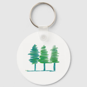 Trees Keychain