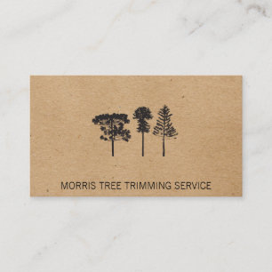 Trees Landscaping Business Card