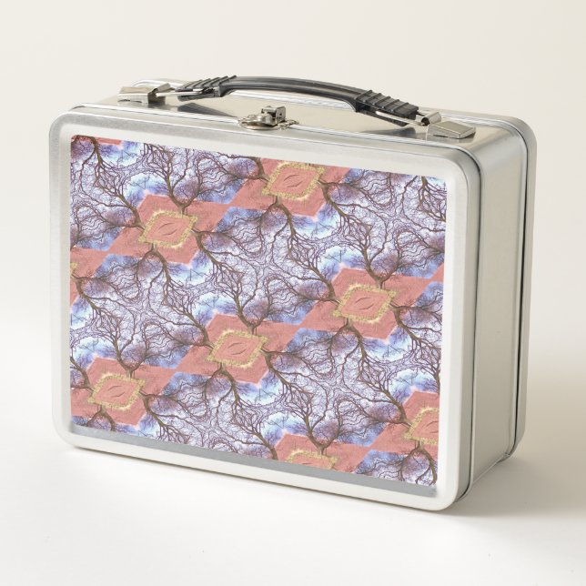 TREES METAL LUNCH BOX (Front)