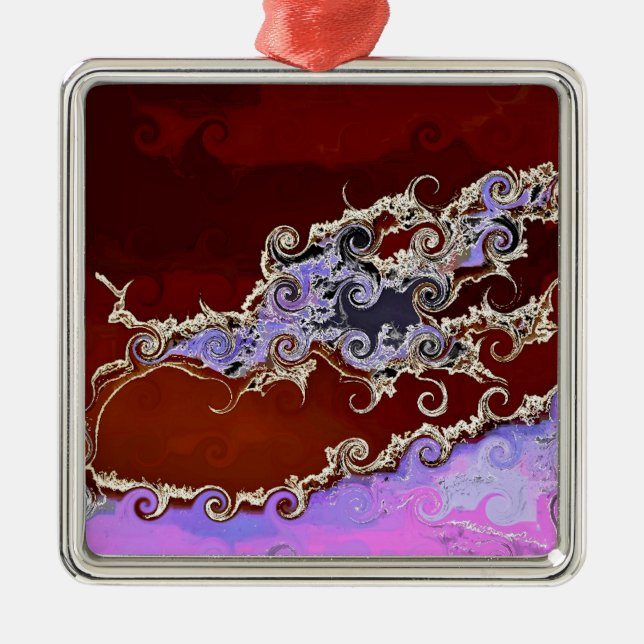 TREES METAL ORNAMENT (Front)