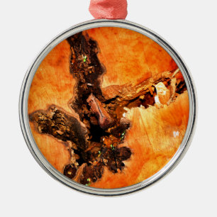 TREES METAL ORNAMENT