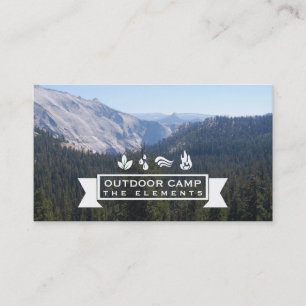 Trees & Mountains Business Card