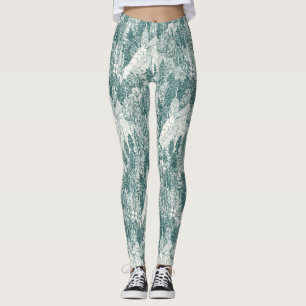trees NC jade leggings
