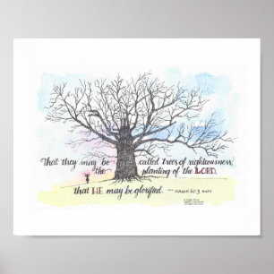 "Trees of Righteousness" - Wall Art
