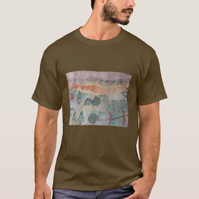 Trees On The Bay T-Shirt (Front)