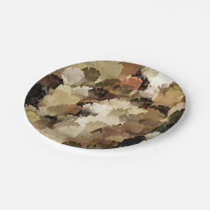 TREES PAPER PLATE