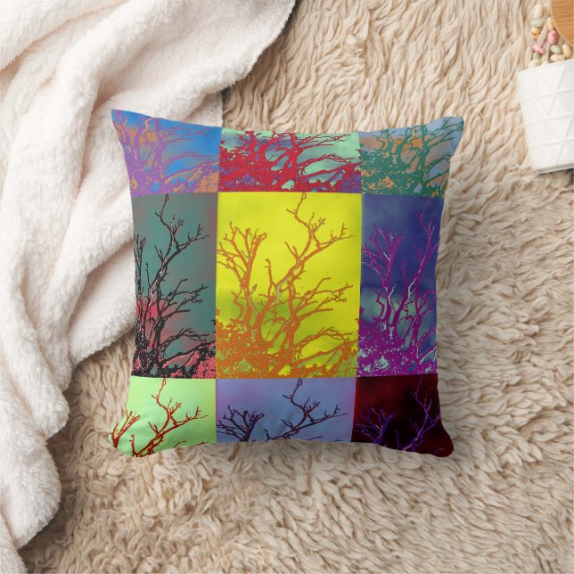 TREES THROW PILLOW (Blanket)