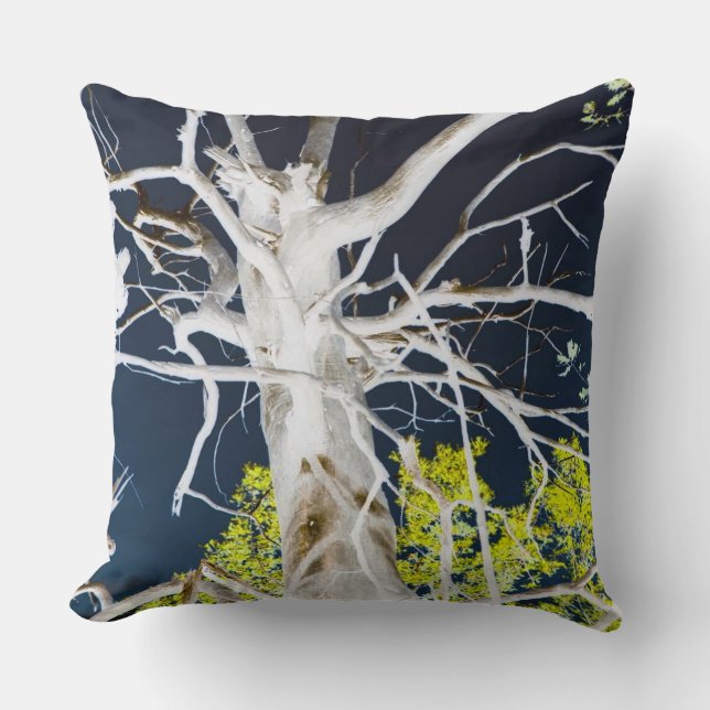 trees throw pillow (Front)