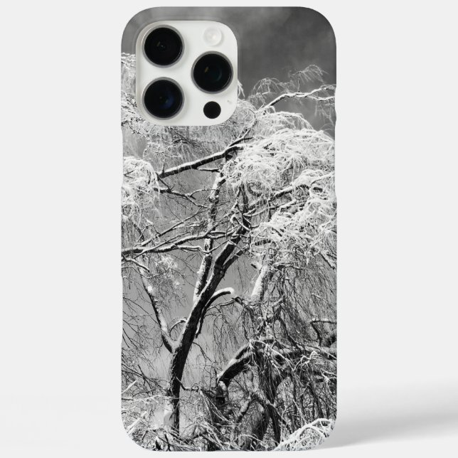 trees wear winter Case-Mate iPhone case (Back)