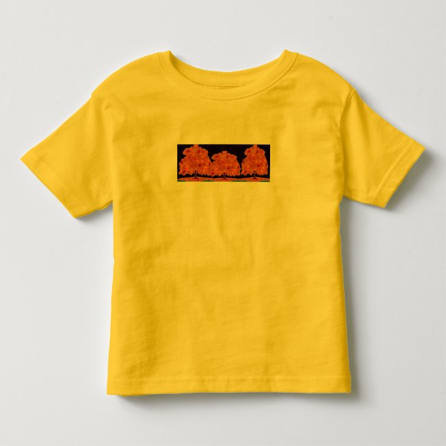 Trees With Colour - Toddler T-shirt (Front)