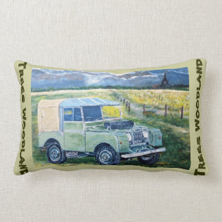 Trees Woodland Lumbar Cushion