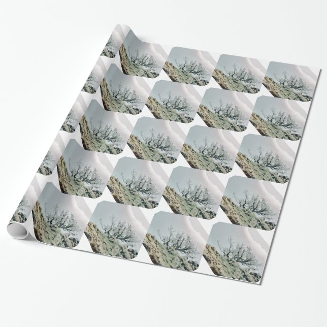 TREES WRAPPING PAPER (Unrolled)