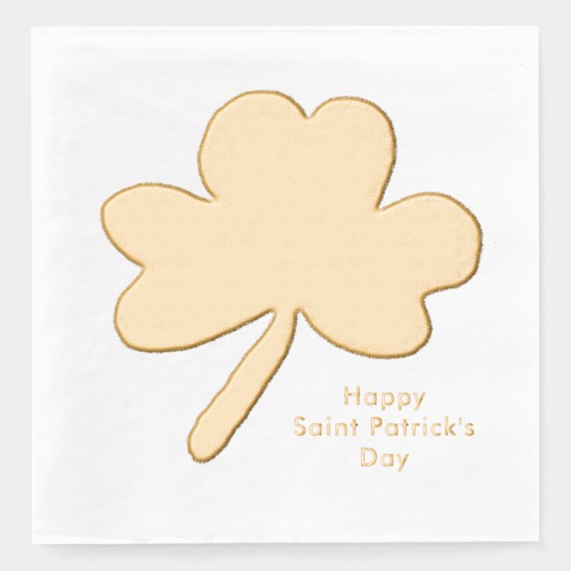 Trèfle de la Saint-Patrick  (Recto)