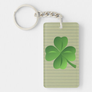 Trèfle irlandais chanceux chic et tendance