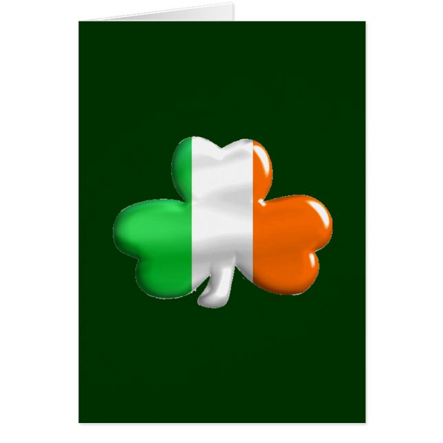 Trèfle irlandais de drapeau (Devant)