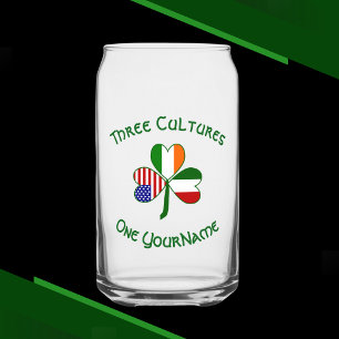 Trèfle personnalisé italo-irlandais américain