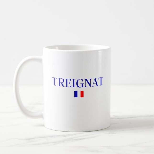 TREIGNAT France Coffee Mug (Left)