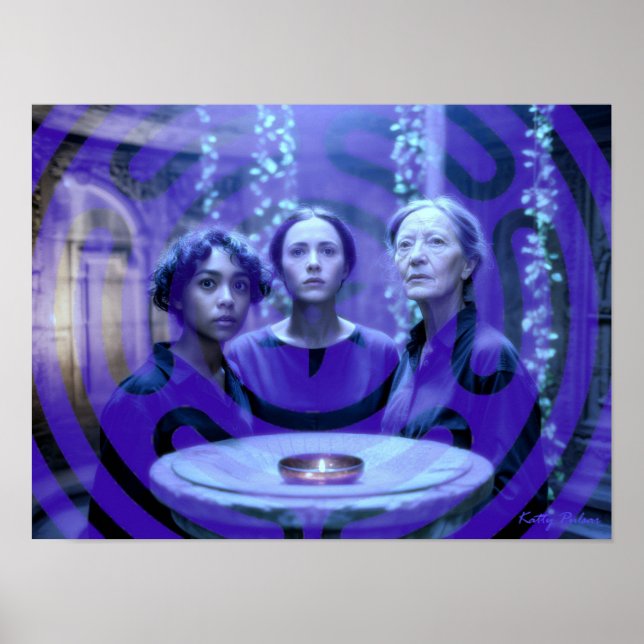 Treize Symboles : Hecate's Wheel Poster Print (Devant)