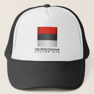Trek Store Cincinnati Cycling Team white/black Tru Trucker Hat