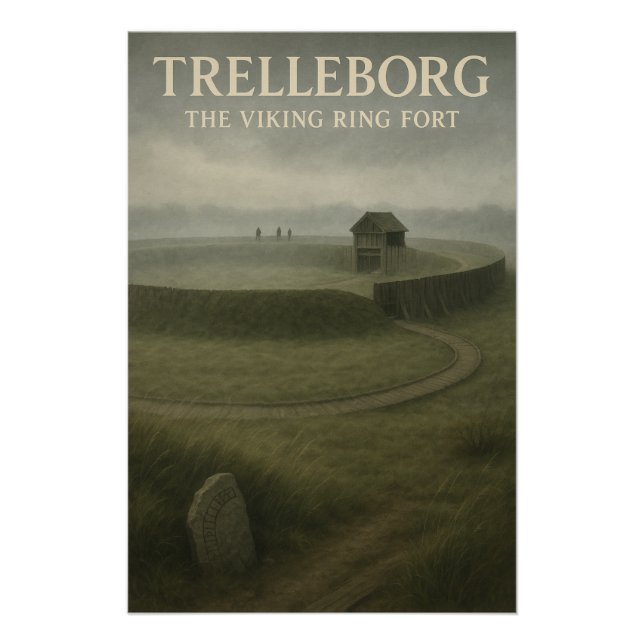 TRELLEBORG — THE VIKING RING FORT POSTER (Front)