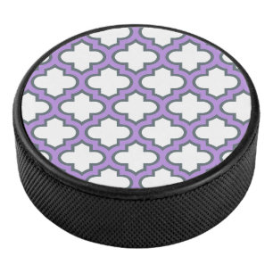 Trellis blanc et violet, treillis, Quatrefoil