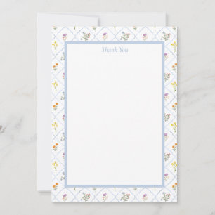 Trellis Fleur Sauvage   Carte de Vœux